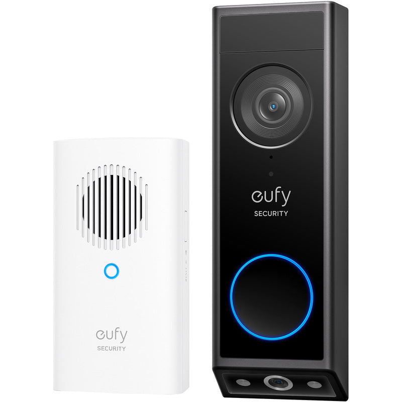 eufy 2K Video Doorbell E340 8GB Local Storage with Chime