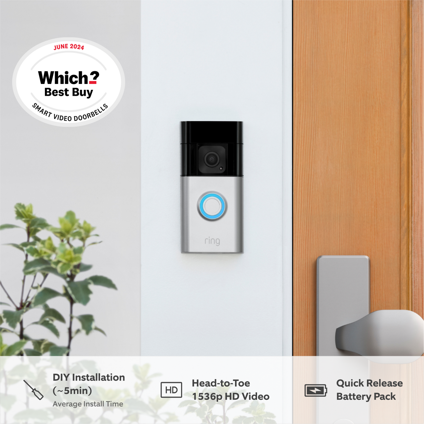 Ring Battery Doorbell Plus