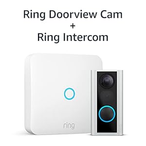 Ring Peephole Camera (34-55mm) + Ring Intercom