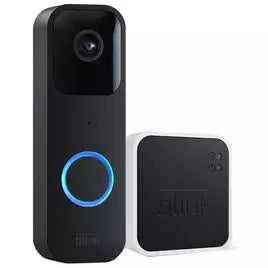 Blink Video Doorbell with Sync Module 2 Black