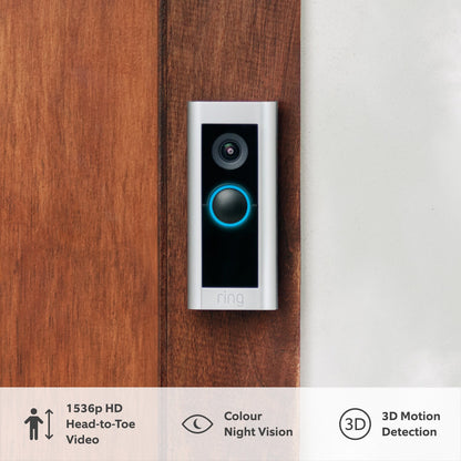 Wired Video Doorbell Pro